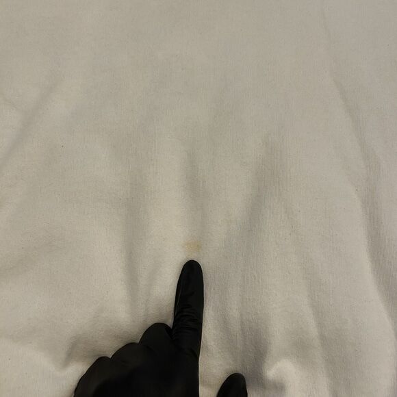 Vintage 90s Levis Denim Jeans Graphic Sweatshirt Size XL Made In USA White - Picture 10 of 13